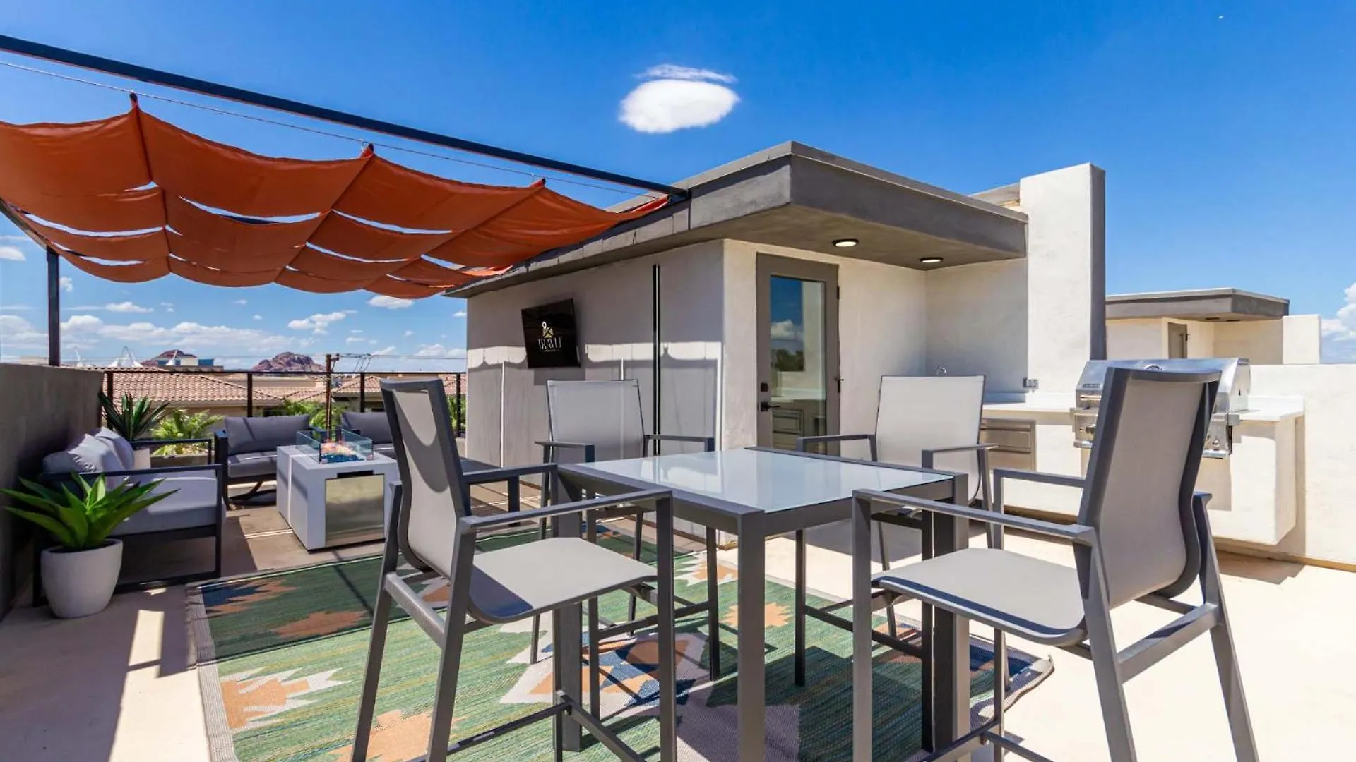 Papago Lux Townhouse With Rooftop Lounge Scottsdale